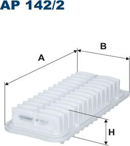 Filtron AP142/2 - Ilmansuodatin inparts.fi