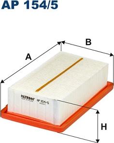 Filtron AP 154/5 - Ilmansuodatin inparts.fi