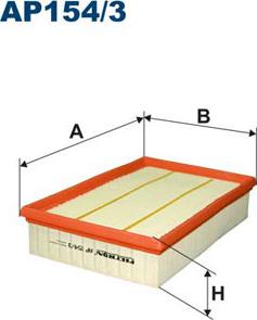 Filtron AP154/3 - Ilmansuodatin inparts.fi