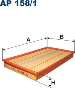 Filtron AP158/1 - Ilmansuodatin inparts.fi