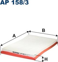 Filtron AP158/3 - Ilmansuodatin inparts.fi