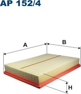 Filtron AP152/4 - Ilmansuodatin inparts.fi