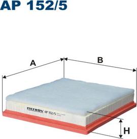 Filtron AP152/5 - Ilmansuodatin inparts.fi