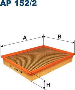 Filtron AP152/2 - Ilmansuodatin inparts.fi