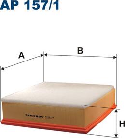 Filtron AP157/1 - Ilmansuodatin inparts.fi