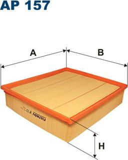 Filtron AP157 - Ilmansuodatin inparts.fi
