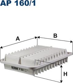 Filtron AP160/1 - Ilmansuodatin inparts.fi