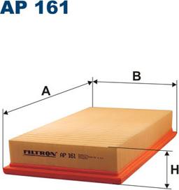 Filtron AP161 - Ilmansuodatin inparts.fi