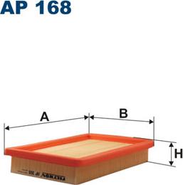 Filtron AP168 - Ilmansuodatin inparts.fi