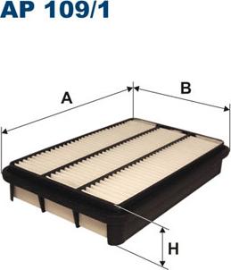 Filtron AP109/1 - Ilmansuodatin inparts.fi