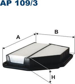 Filtron AP109/3 - Ilmansuodatin inparts.fi