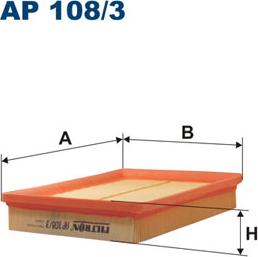 Filtron AP108/3 - Ilmansuodatin inparts.fi