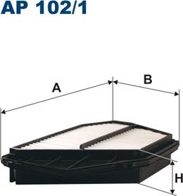 Filtron AP102/1 - Ilmansuodatin inparts.fi