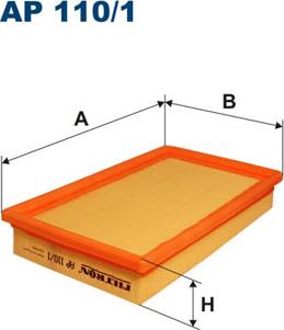 Filtron AP110/1 - Ilmansuodatin inparts.fi