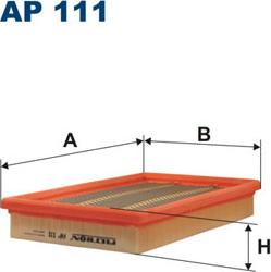 Filtron AP111 - Ilmansuodatin inparts.fi