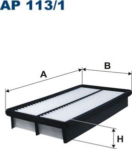 Filtron AP113/1 - Ilmansuodatin inparts.fi