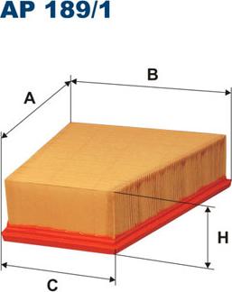 Filtron AP189/1 - Ilmansuodatin inparts.fi