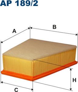 Filtron AP189/2 - Ilmansuodatin inparts.fi