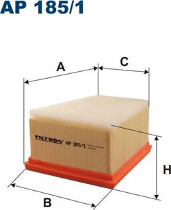 Filtron AP185/1 - Ilmansuodatin inparts.fi