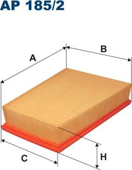 Filtron AP185/2 - Ilmansuodatin inparts.fi