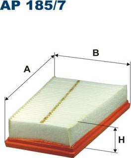 Filtron AP185/7 - Ilmansuodatin inparts.fi