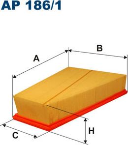 Filtron AP186/1 - Ilmansuodatin inparts.fi