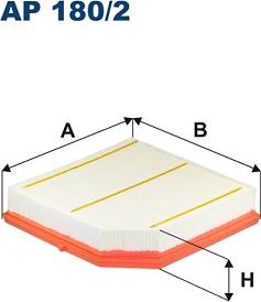 Filtron AP 180/2 - Ilmansuodatin inparts.fi