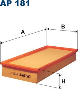 Filtron AP181 - Ilmansuodatin inparts.fi