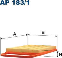 Filtron AP183/1 - Ilmansuodatin inparts.fi