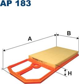 Filtron AP183 - Ilmansuodatin inparts.fi