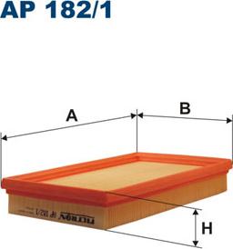 Filtron AP182/1 - Ilmansuodatin inparts.fi