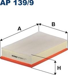 Filtron AP 139/9 - Ilmansuodatin inparts.fi