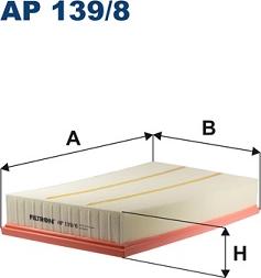 Filtron AP 139/8 - Ilmansuodatin inparts.fi