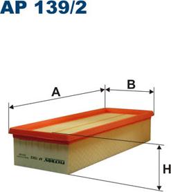 Filtron AP139/2 - Ilmansuodatin inparts.fi