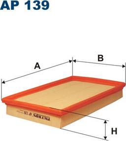 Filtron AP139 - Ilmansuodatin inparts.fi