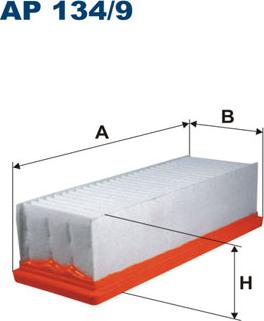 Filtron AP134/9 - Ilmansuodatin inparts.fi