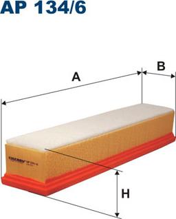 Filtron AP134/6 - Ilmansuodatin inparts.fi