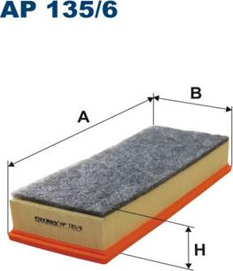 Filtron AP135/6 - Ilmansuodatin inparts.fi