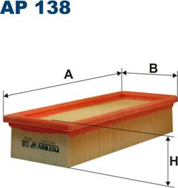 Filtron AP138 - Ilmansuodatin inparts.fi