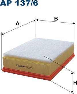 Filtron AP137/6 - Ilmansuodatin inparts.fi