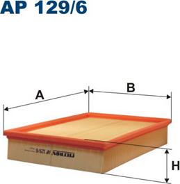 Filtron AP129/6 - Ilmansuodatin inparts.fi