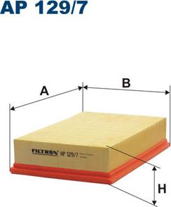 Filtron AP129/7 - Ilmansuodatin inparts.fi