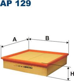 Filtron AP129 - Ilmansuodatin inparts.fi