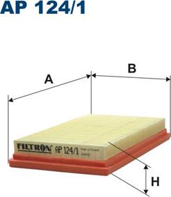 Filtron AP124/1 - Ilmansuodatin inparts.fi