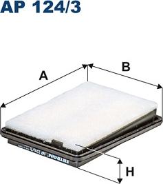 Filtron AP124/3 - Ilmansuodatin inparts.fi