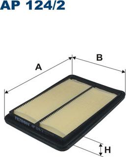 Filtron AP124/2 - Ilmansuodatin inparts.fi