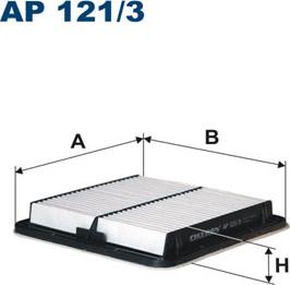 Filtron AP121/3 - Ilmansuodatin inparts.fi