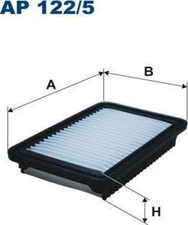 Filtron AP122/5 - Ilmansuodatin inparts.fi