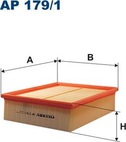 Filtron AP179/1 - Ilmansuodatin inparts.fi