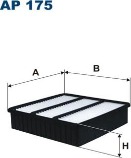 Filtron AP175 - Ilmansuodatin inparts.fi